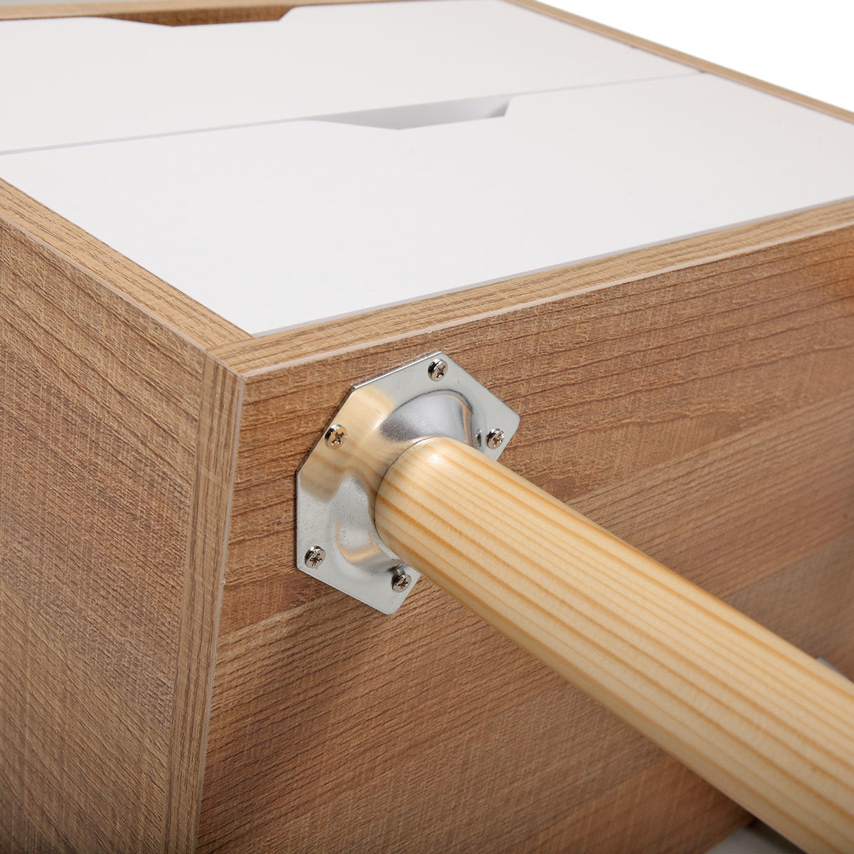 Modern Wooden Nightstand Set