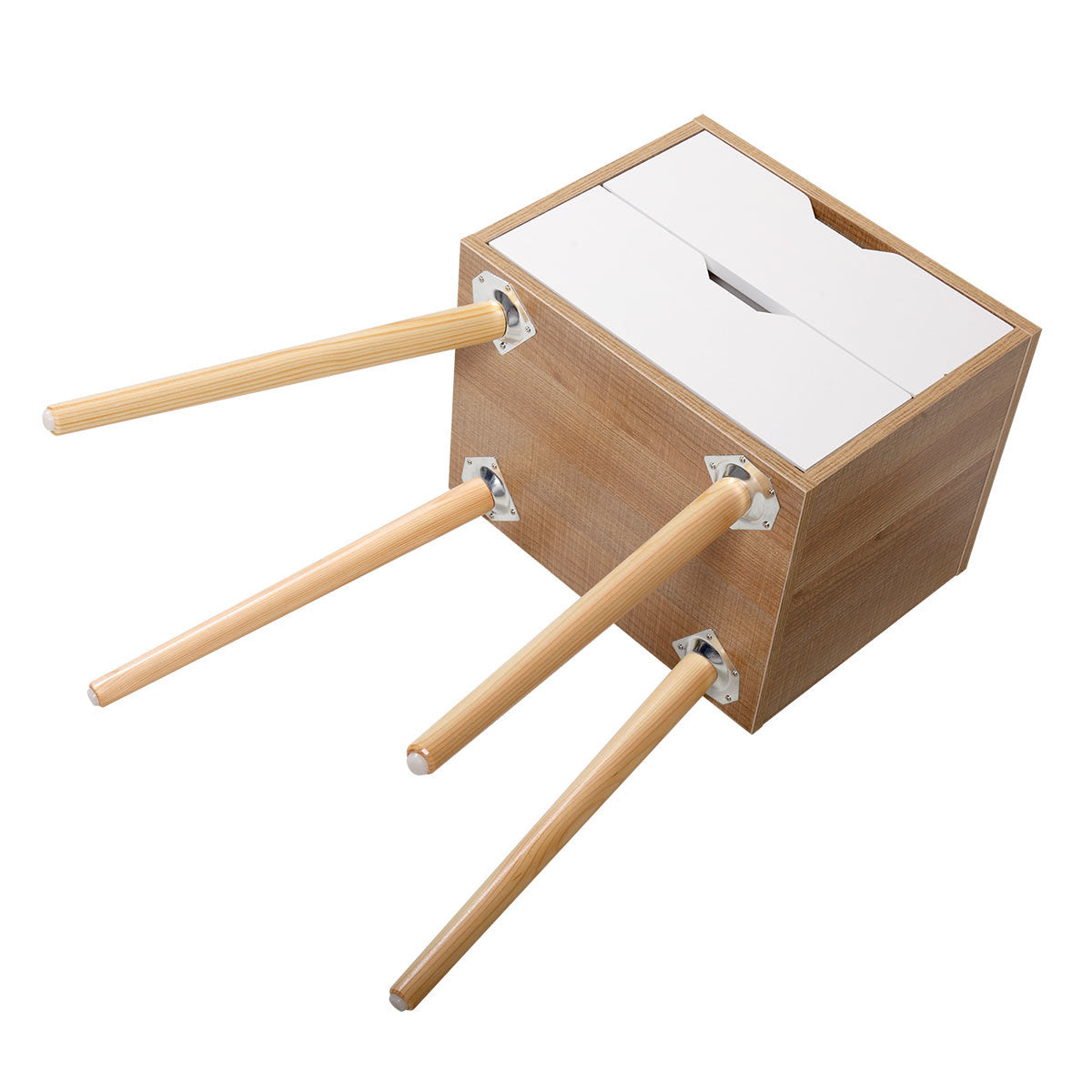 Modern Wooden Nightstand Set