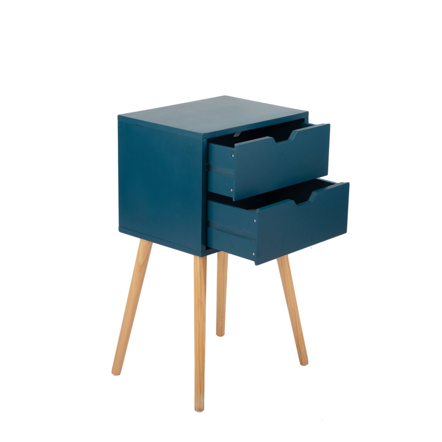 Modern Wooden Nightstand Set