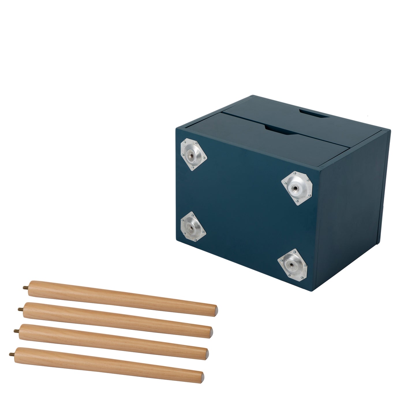 Modern Wooden Nightstand Set