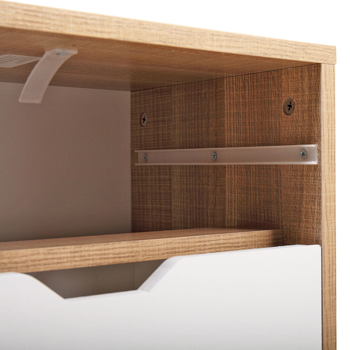 Modern Wooden Nightstand Set