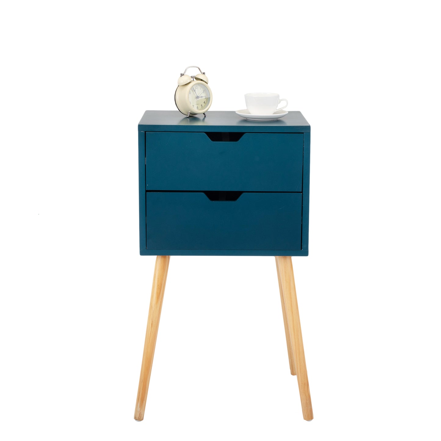 Modern Wooden Nightstand Set